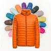 Mens & women Ultralight wholesale camo Comfortable Duck Lightweight Packable Goose light thin down jacket