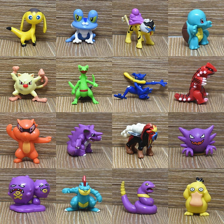 Mini 3d Anime 200pcs Pokemons Durable Collectibles Cool Cheap Hot Sale