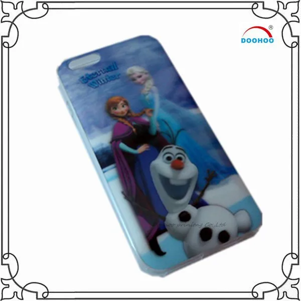 
high quality frozen 3D printing phone case for phone 6 