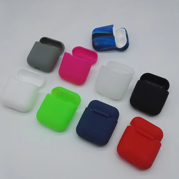 Wireless Bluetooth Headset Case Silicone Case for iphone 7 cell phone