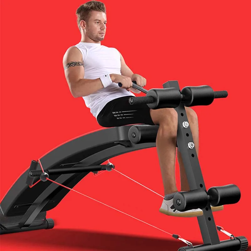 Multifunction Abdominal Bar Curved Exercise Equipment Sit Up Bench Board