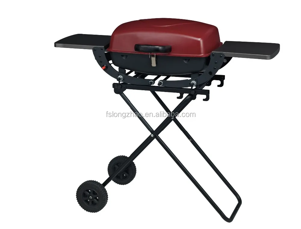 Professional 2 burners lpg gas barbecue grill