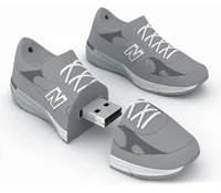 

Custom logo PVC USB 3.0 flash drive usb stick sport shoes memory stick corporate gift usb flash drirve wholesale flash memory