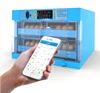Mini 64 eggs incubator automatic turning egg hatching machine with 360 degrees roller tray