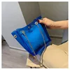 Transparent Jelly Candy Women Crossbody Purse Bag