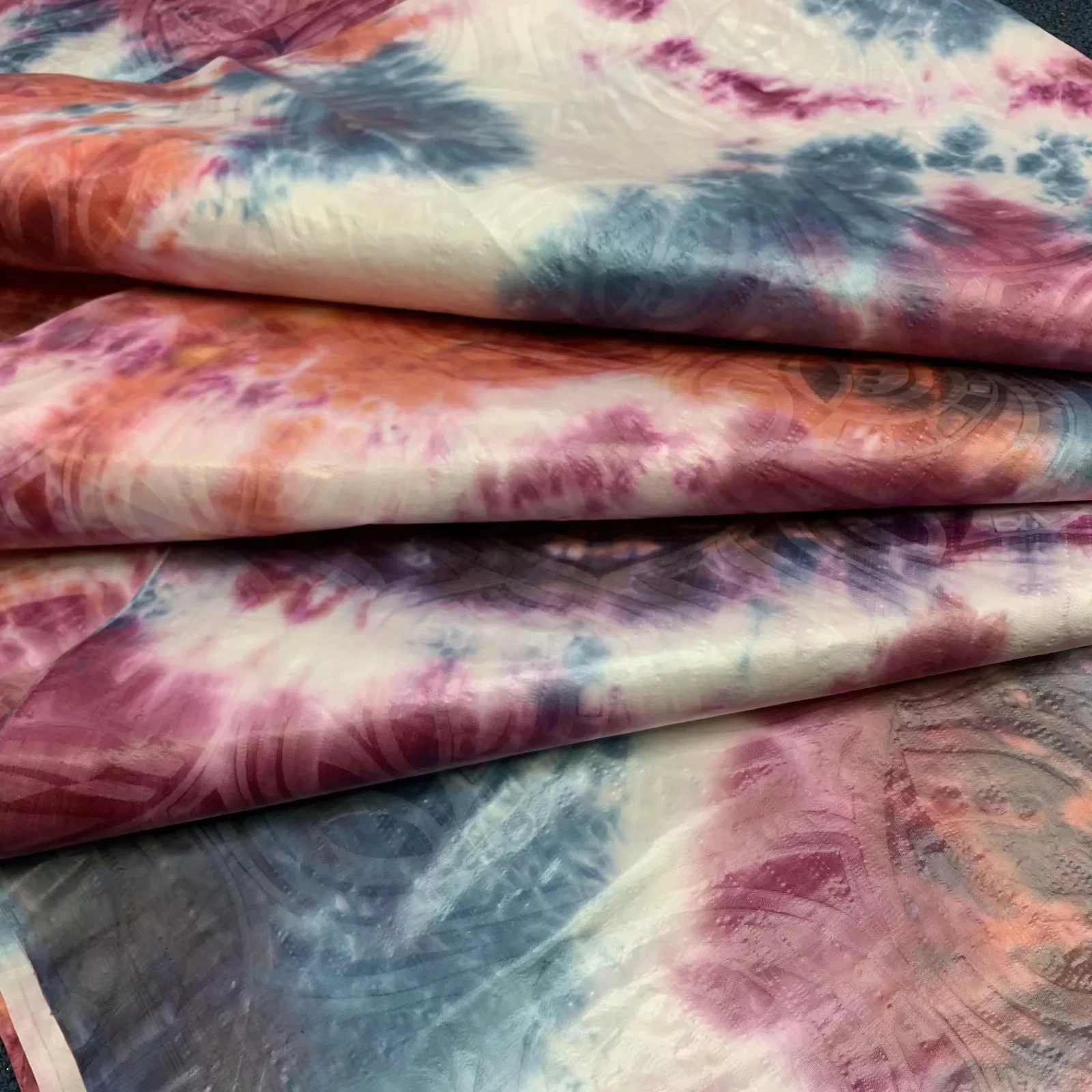 New 2022 Beautiful Tie Dye Printed Fabric Bazin Fabric - Buy Bazin 