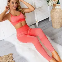 

Toplook Customize Logo Compression Wear Sports Suit Women Seamless Yoga Sets S280