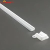 Indoor for light bar led strip decorative quality shape new aluminum profile diffuser milky pc cover