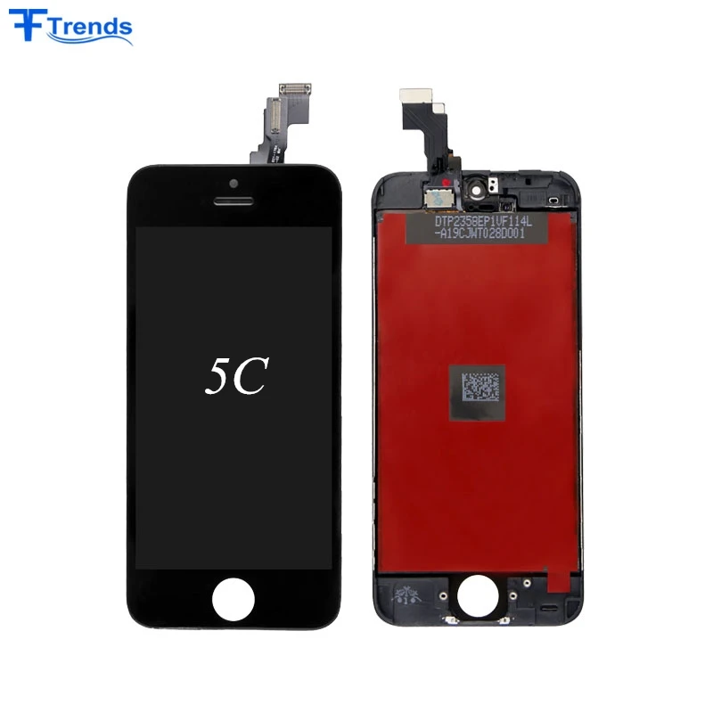 

10pcs/Lot LCD for iPhone 5C Screen Display Assembly Black Color
