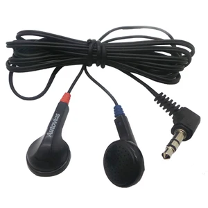 Cheap Price Disposable airline Headset in Ear Aviation Used Earphone