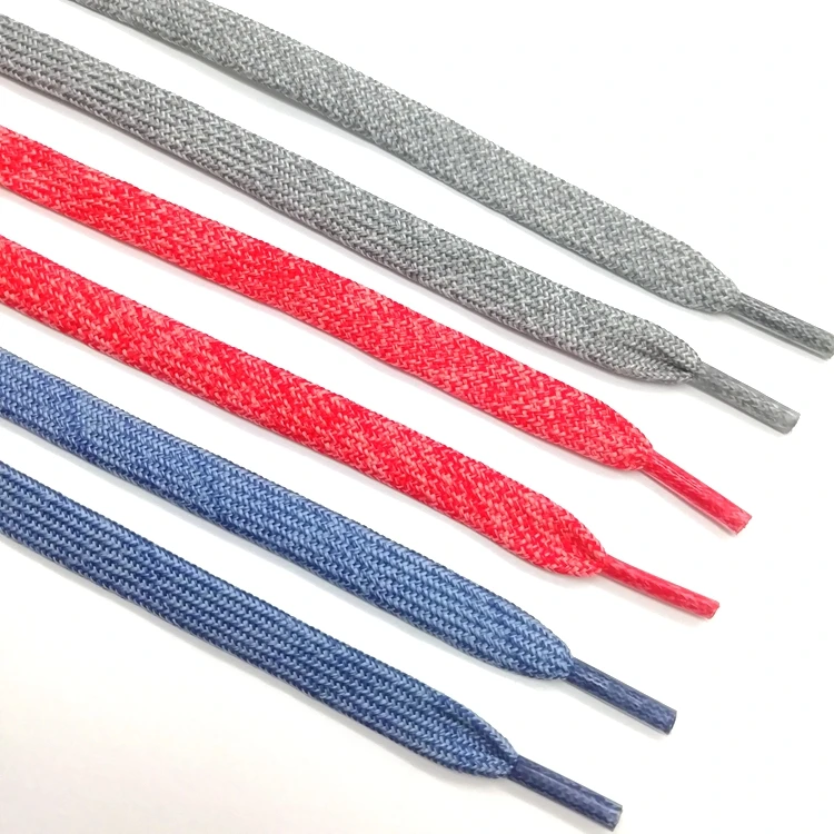 flat shoelace material