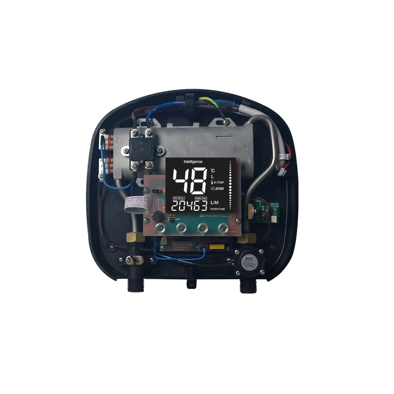 
anlabeier mini electric instant/tankless hot water heater for bath shower kitchen 