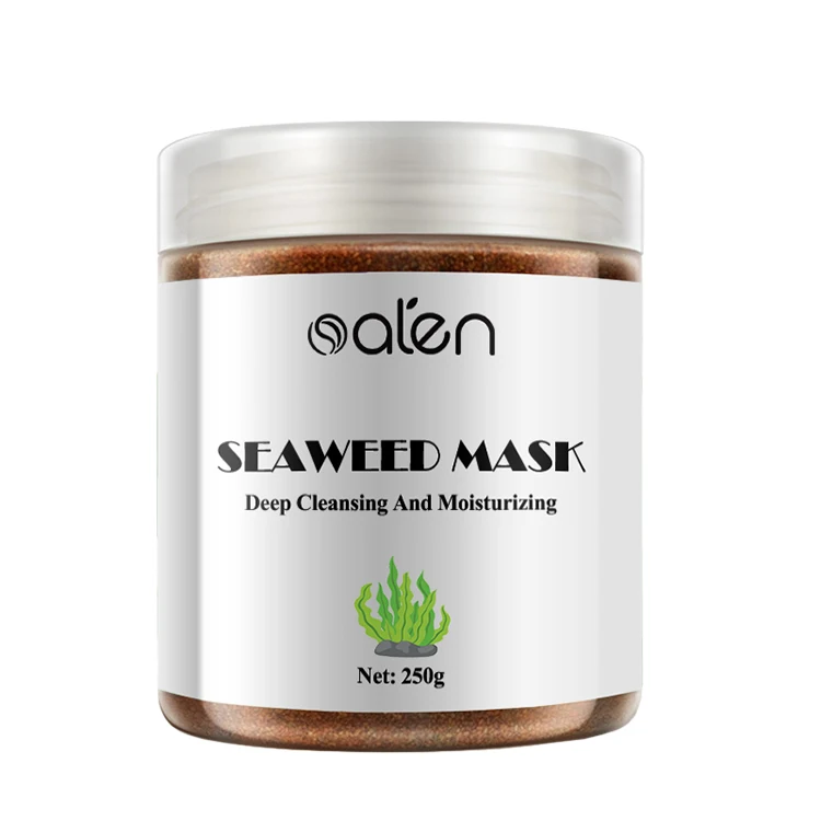 

Private Label Face Care Deep Cleansing Hydrating And Repairing Seaweed Mask, Black