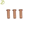 Customized non-standard brass rivets brass blind insert rivets from fujian factory