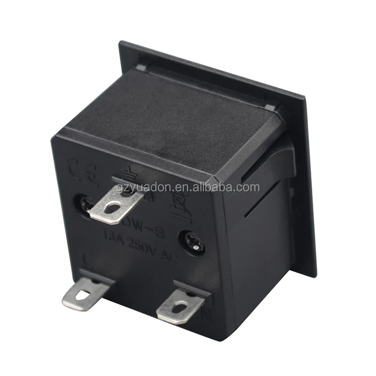 High quality multiple electrical outlet PDU UPS mounted inlet socket - ANKUX.COM