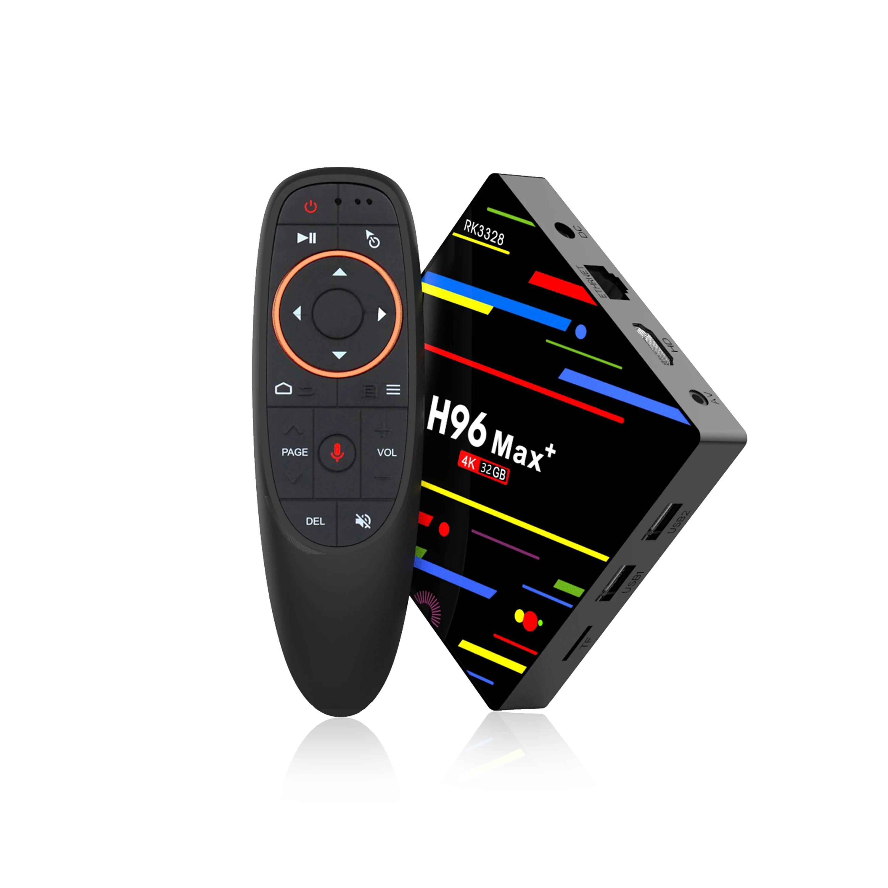 

best smart google android set top box android 8.1 tv box H96 max+ 4G 32G with voice air mouse