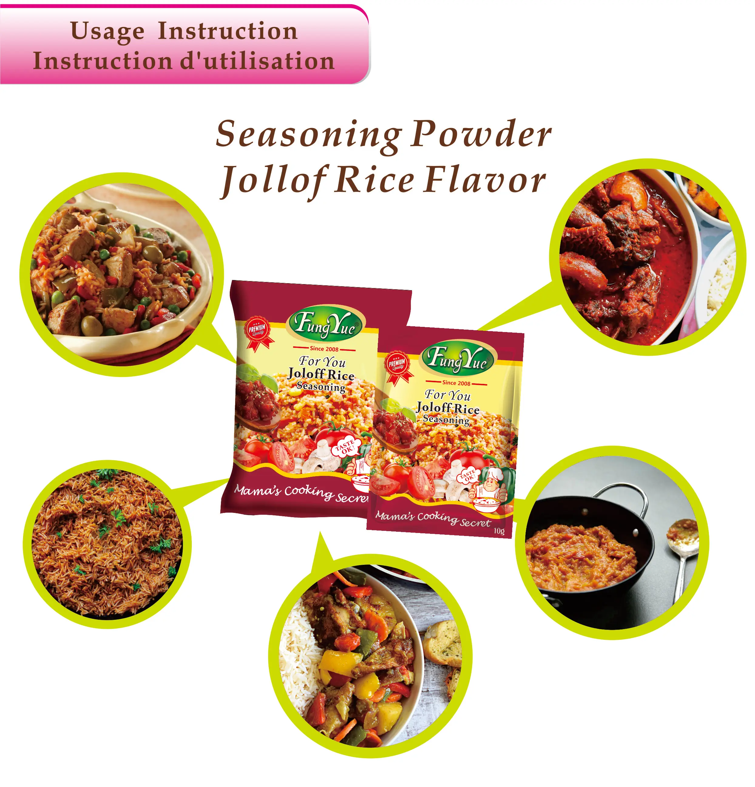Halal Instant Jollof Rice Taste 100g Bag Food Seasoning Powder - Buy Dishes Seasoningpowder Condimentsoup Condiment Product On Alibabacom Halal Instant Jollof Rice Taste 100g Bag Food Seasoning Powder - Buy Dishes Seasoningpowder Condimentsoup Condiment Product On Alibabacom