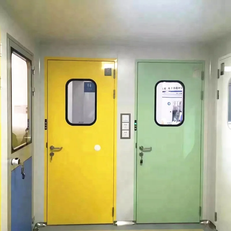 product-Metal Iron Door In Sterile Clean Room Of Laboratory-PHARMA-img