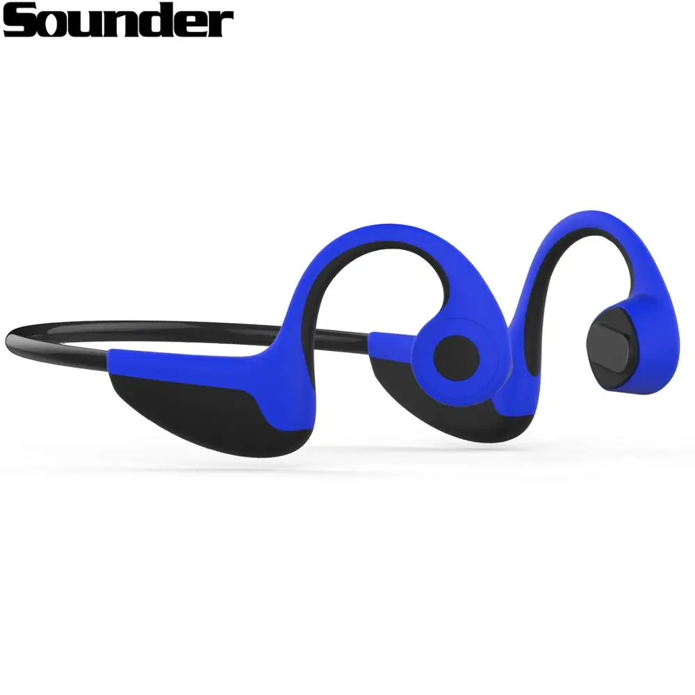 

Sounder Z8 smart bone conduction headset earphone with mic headphone stereo headband wireless BT 5.0, N/a
