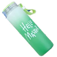 

High quality 700ml 750ml glass water bottle with custom