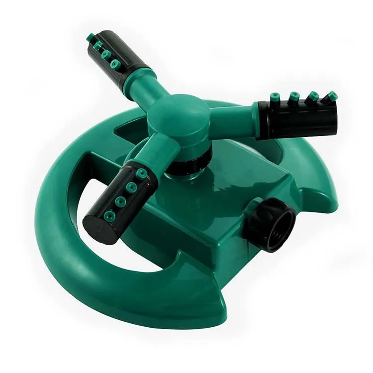 Automatic Rotating Portable Lawn Sprinkler Water Hose Spray Grass Yard Care