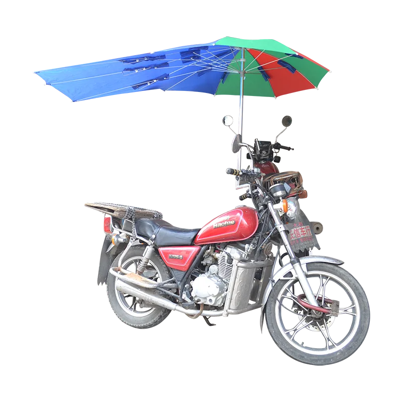 

Wholesale Windproof Bike Motorcycle Canopy Umbrella for All Seasons, Customized