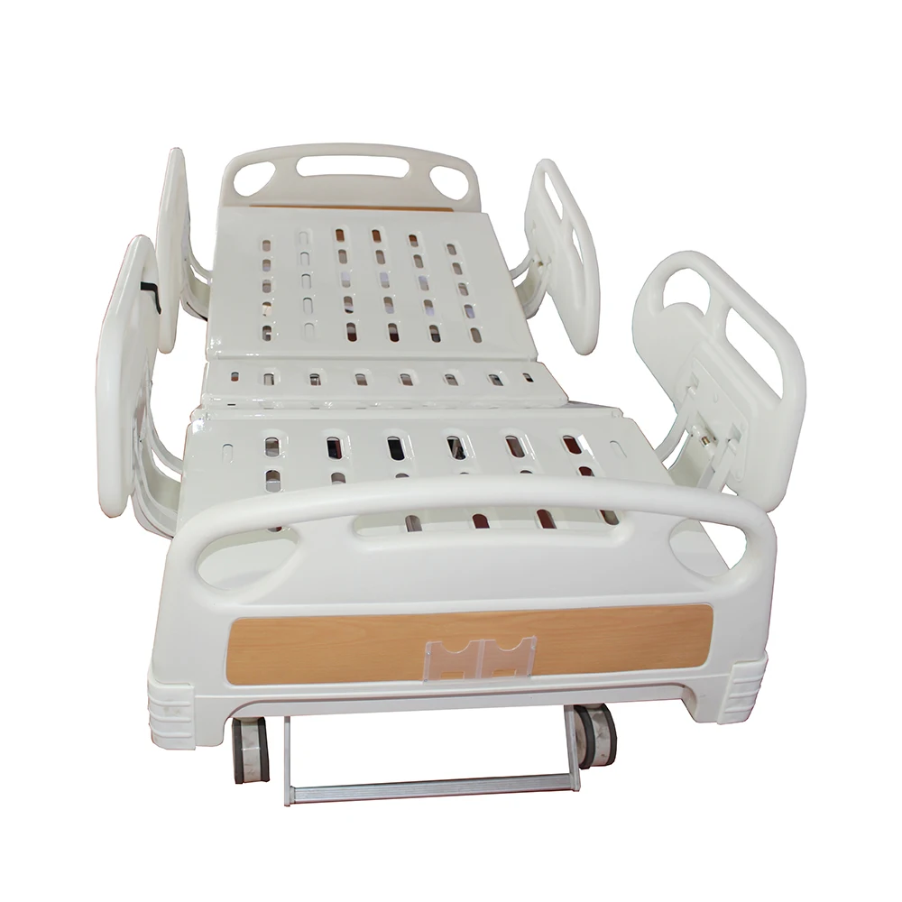 Medical equipment 5 functions electric icu hospital bed 3 crank medical hospital bed