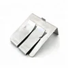 China Manufacturer Customized Stamping Stainless steel 304 0.7mm thickness belt clip for Cosmetic Industry