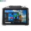All in one industrial android rugged tablet pc Windows 10 Computer with 4g Wifi RFID reader 2d barcode scanner and fingerprint