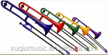 Color Plastic Trombone Not Toy - Buy 
