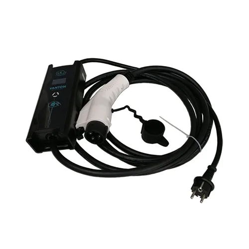 
16A evse J1772 Plug to 2 pin eu schuko plug charging cable mode 2 