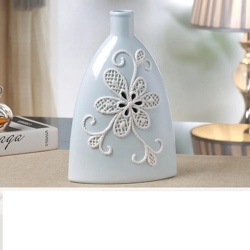 Buy Ceramic Vase Ornaments Modern Minimalist Living Room Flower