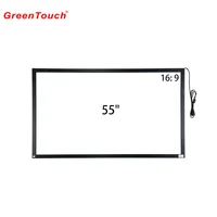 

Touch 55" multi IR touch screen overlay 10 points Infrared touch frame without glass xintai factory price