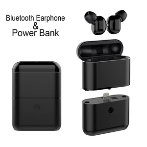 True Wireless Bluetooth Sport Earphones Emergency Power Bank