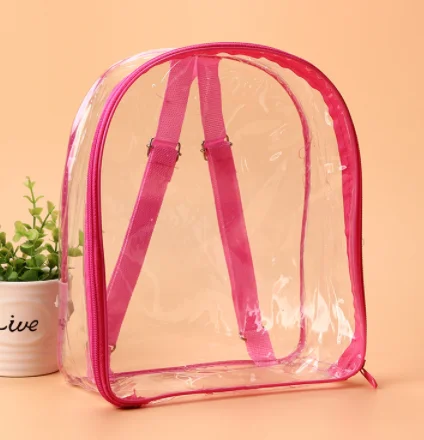 
Transparent Clear PVC Backpack for Kids 