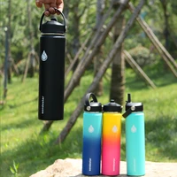 

China Factory Wholesale Custom Outdoor Insulated Vacuum bottle Double Walled Stainless Steel Water Bottle