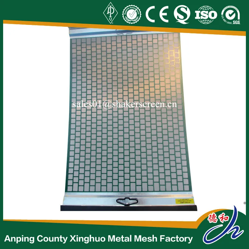 Oil drilling replacement filter screens for Mongoose shale shaker