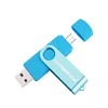 8gb otg usb flash drive for smart phone tablet pc rose red