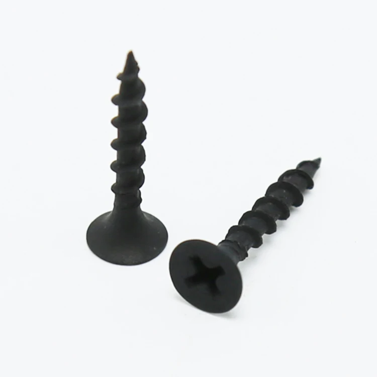 
Phillips bugle head fine thread/coarse thread gypsum black phosphated drywall screw 