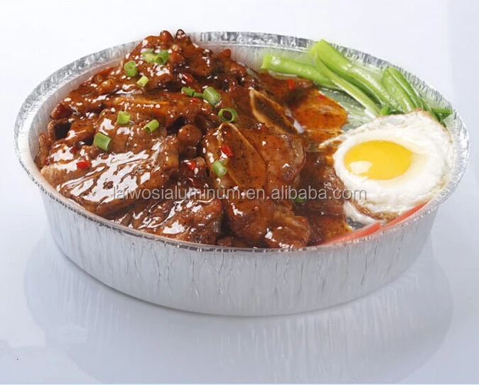 Packing Disposable Aluminum Foil 8 Inch Round Pizza Pan With Lid Buy