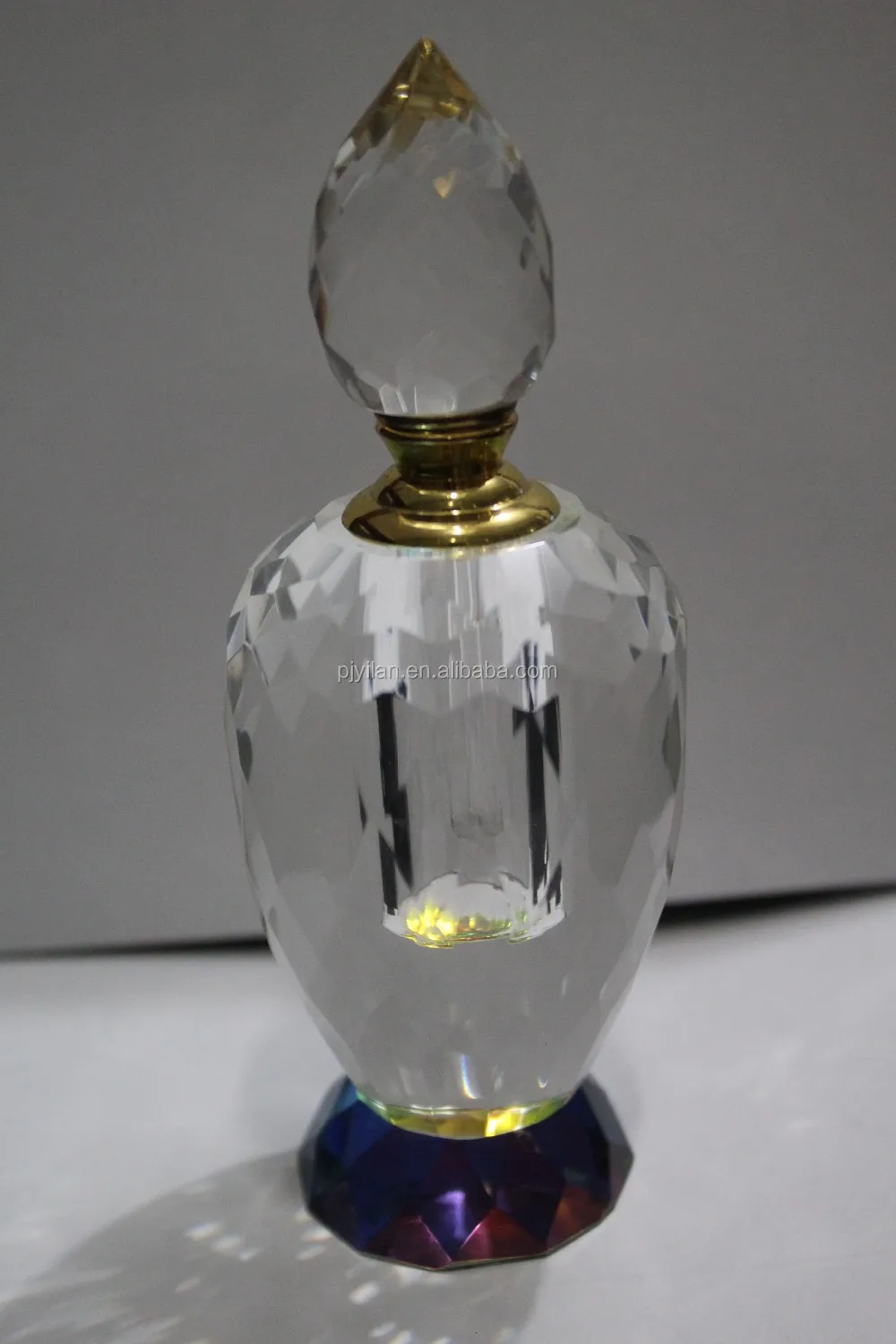 Beautiful Antique Decorative Crystal Swan Perfume Bottle Wedding Favor