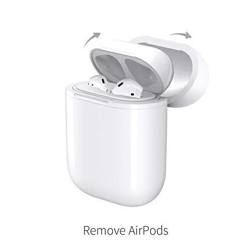

Air Pods Wireless Charging Case New Available Wireless Charger Station Protective For IPhone Apple AirPod, White / black / customize