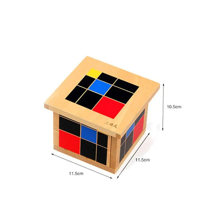 モンテッソーリ 三項式 ♪プレミアム♪ Trinomial Cube-