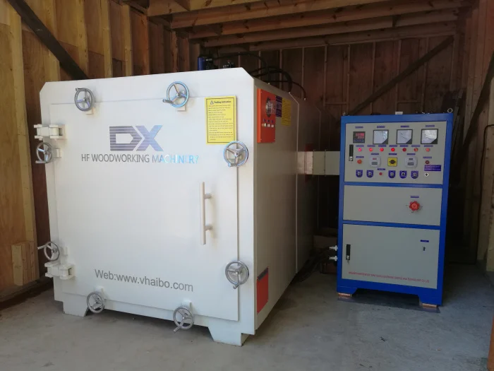 African Mahogany Vacuum High Frequency Chamber Dry Kilns With Full