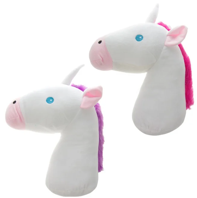 plush unicorn head