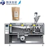 Horizontal form fill seal powder zip lock bag packing machine