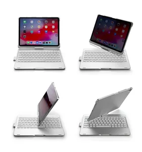 Angle Rotating Bluetooth Keyboard Case iPad Pro 11