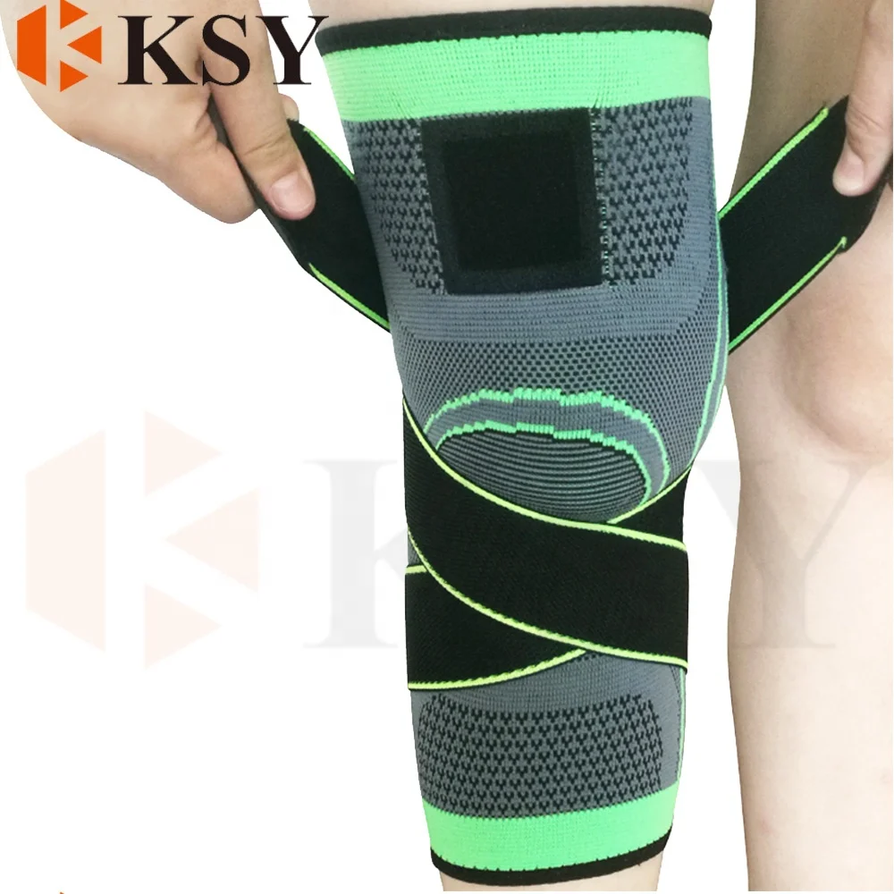 

Professional Knee Support Strap Brace Pad Protector/ Sport Kneepad, Black,gray, red, blue,etc