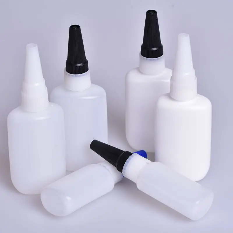 2oz Hdpe Clear Plastic Glue Bottle With Dropper For Glue 60ml Buy