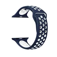 

Smar-mfr Breathable Soft Silicone Sport Bands Compatible With Apple Watch Bands 38MM And 42MM